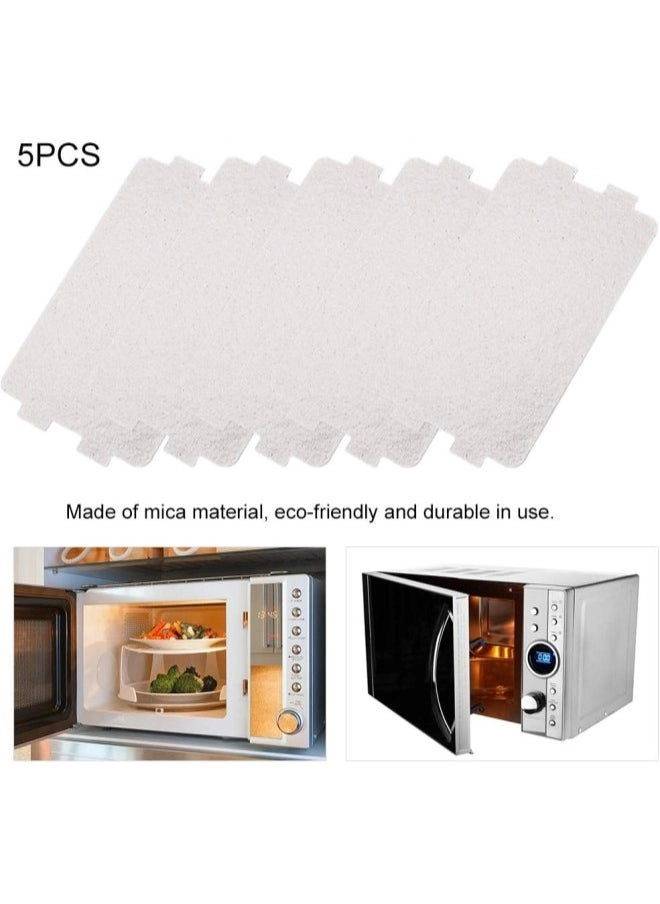 Mica Sheet - 5PCS Silver