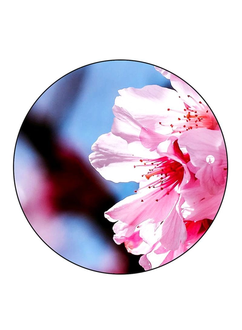 Flower Printed Mouse Pad