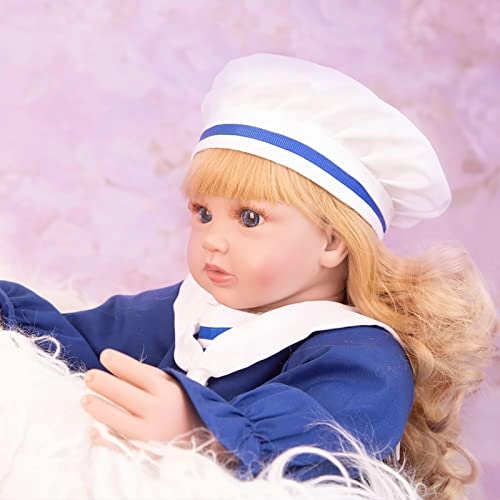 Rebirth Baby Doll - 48cm/58cm Silicone Limbs Cloth Body Panda Clothes Gift Set