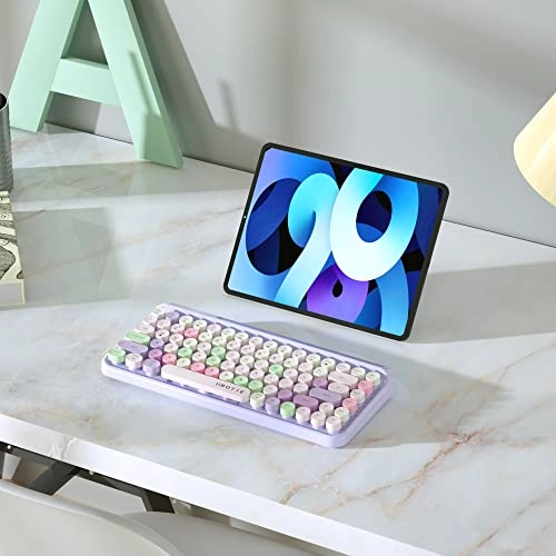 Portable Bluetooth Computer Keyboard - QWERTY Wireless