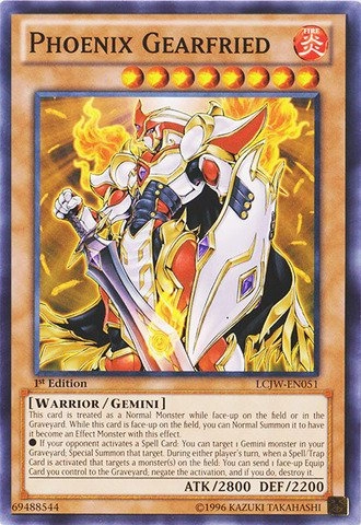 Yu-Gi-Oh! Phoenix Gearfried LCJW-EN051 - 1st Edition