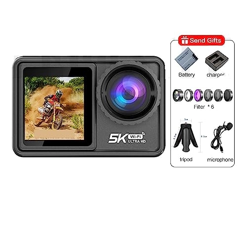 Action Camera 5K - 32GB 5K 30FPS