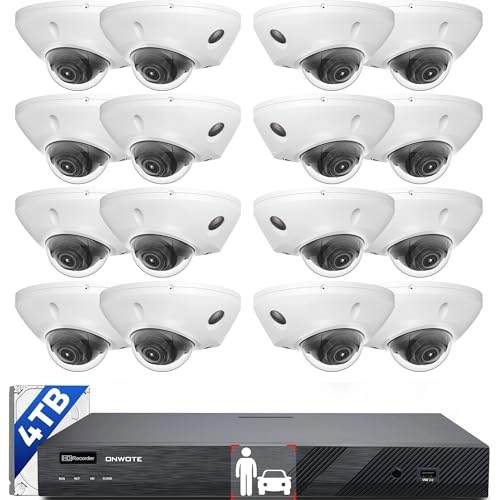 NVR - 16CH + PoE IP Camera - 16x 5MP