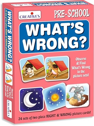 What's Wrong - 48-Piece Card Game