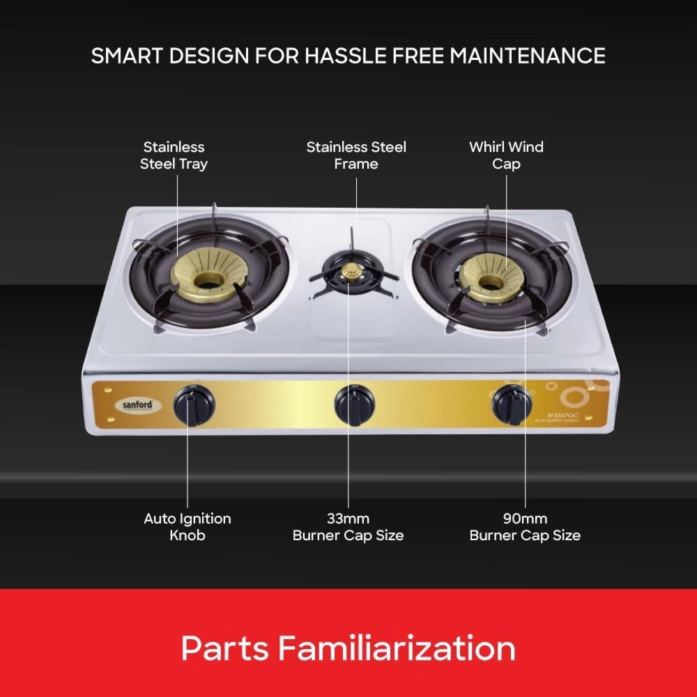 SF5357GC-B GAS Cooker