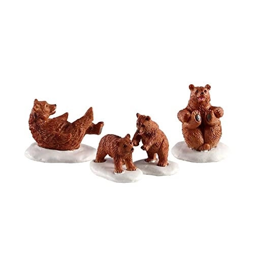 Lemax Bear Village Collection Family Snowday 02943