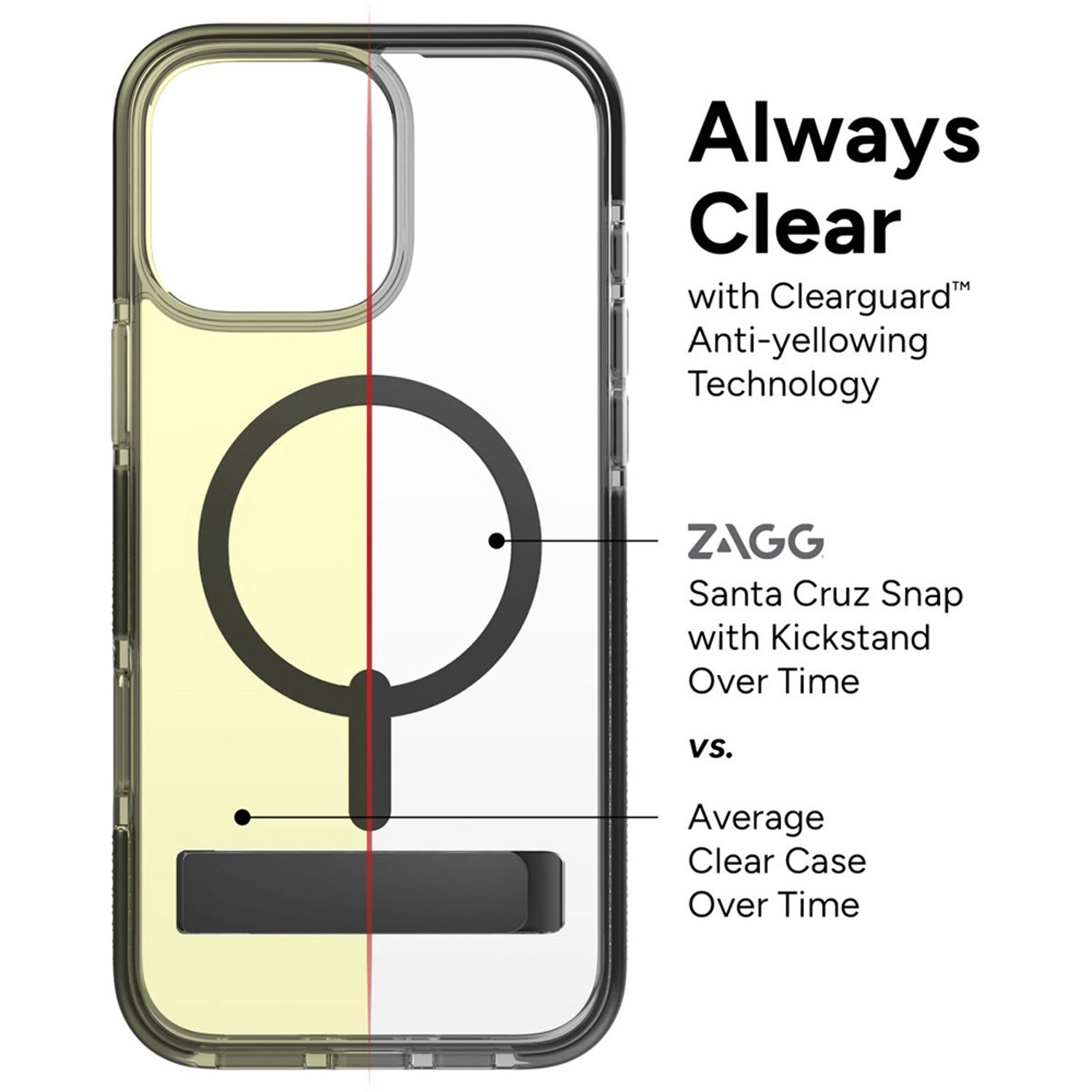 Santa Cruz Snap for Apple iPhone 16 Pro Max - Graphene Ring Stand