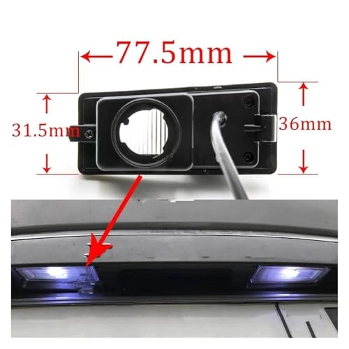 Reversing Camera - Universal RCA connector 680*480 720P