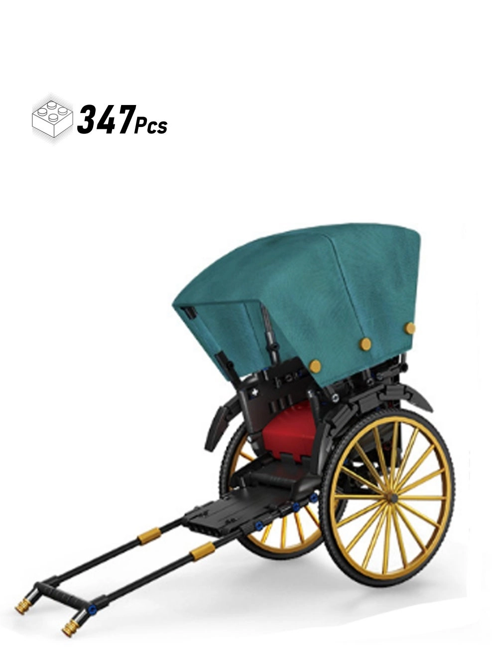 Loquat Rickshaw Model - 347pcs