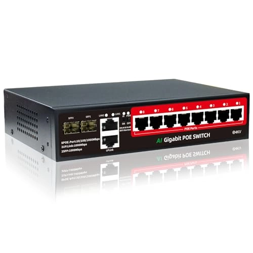 10 Gigabit Ports|120W 8xPoE+ 10-ports