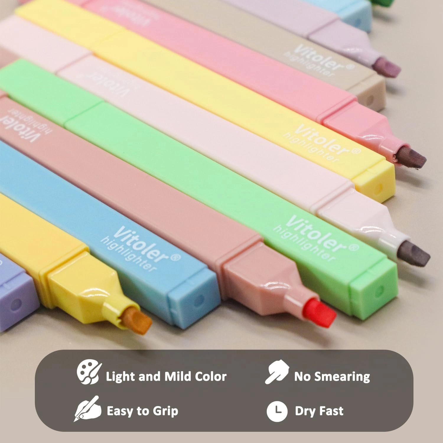 Highlighters - Morandi Colors Chisel
