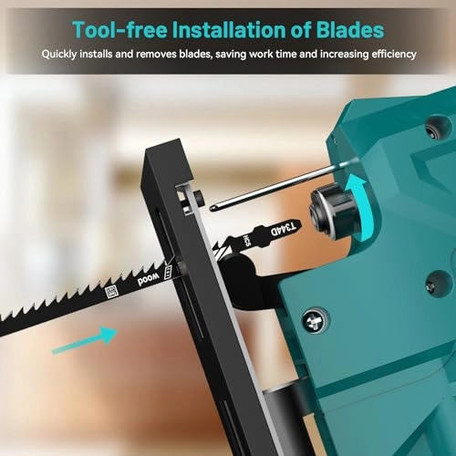 Cordless Jig Saw - 18 Volts 2 * 2.0Ah Batteries