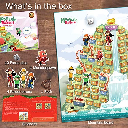 Mountain Raiders Addition Game - 7-9 Year Olds