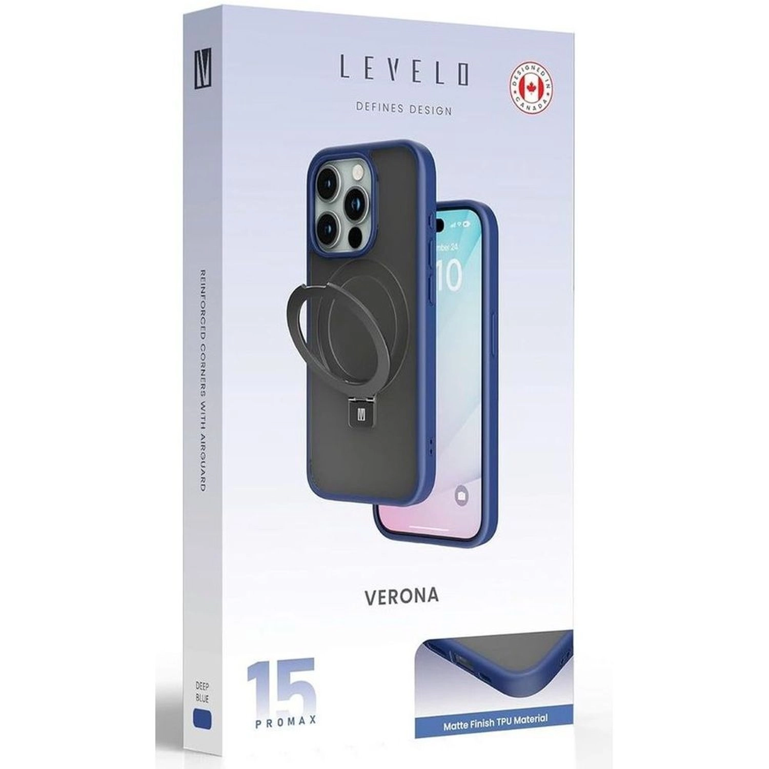 Solo Case - Hybrid Material for iPhone 15 Pro