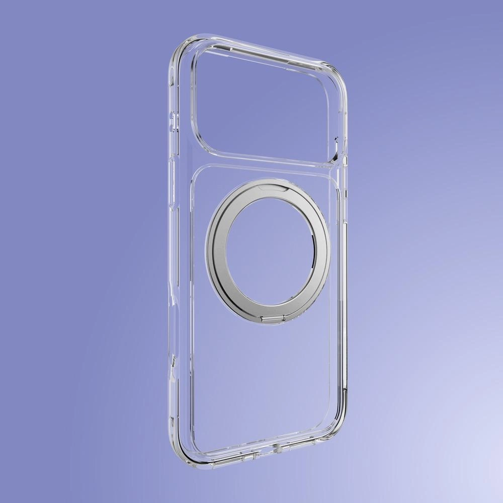 360 Rotating Clear Case with MagSafe for iPhone 17 Pro Max