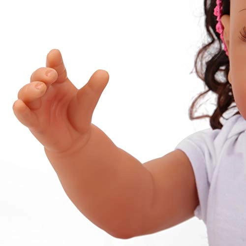 Simulation Baby Doll - 55cm brown hair Ages 12 months+