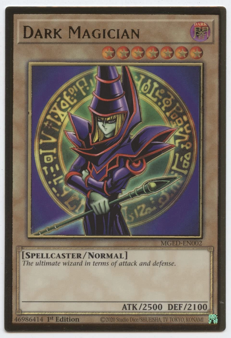 Dark Magician MGED-EN002 - 1st Edition