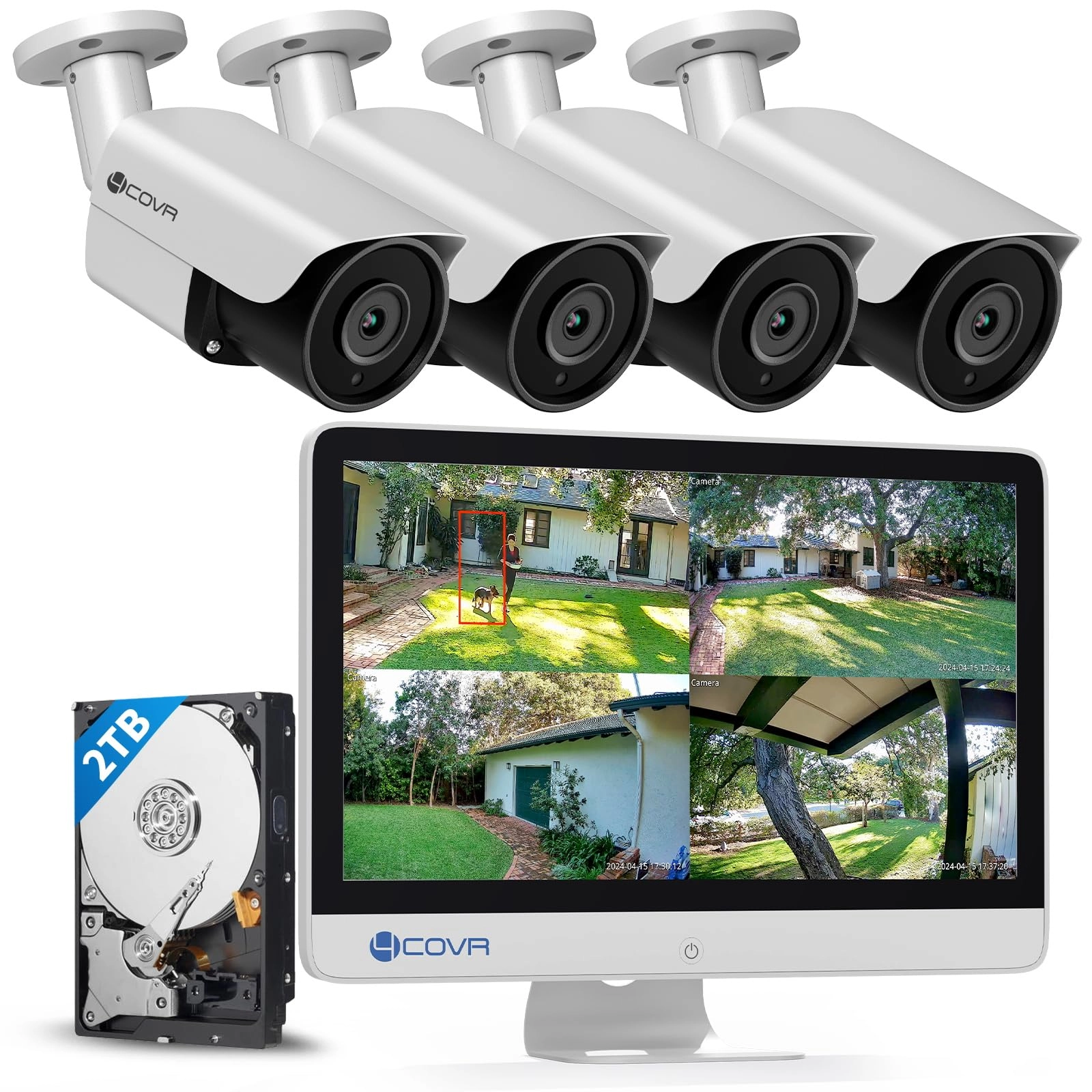 8 Channel NVR Security Camera System