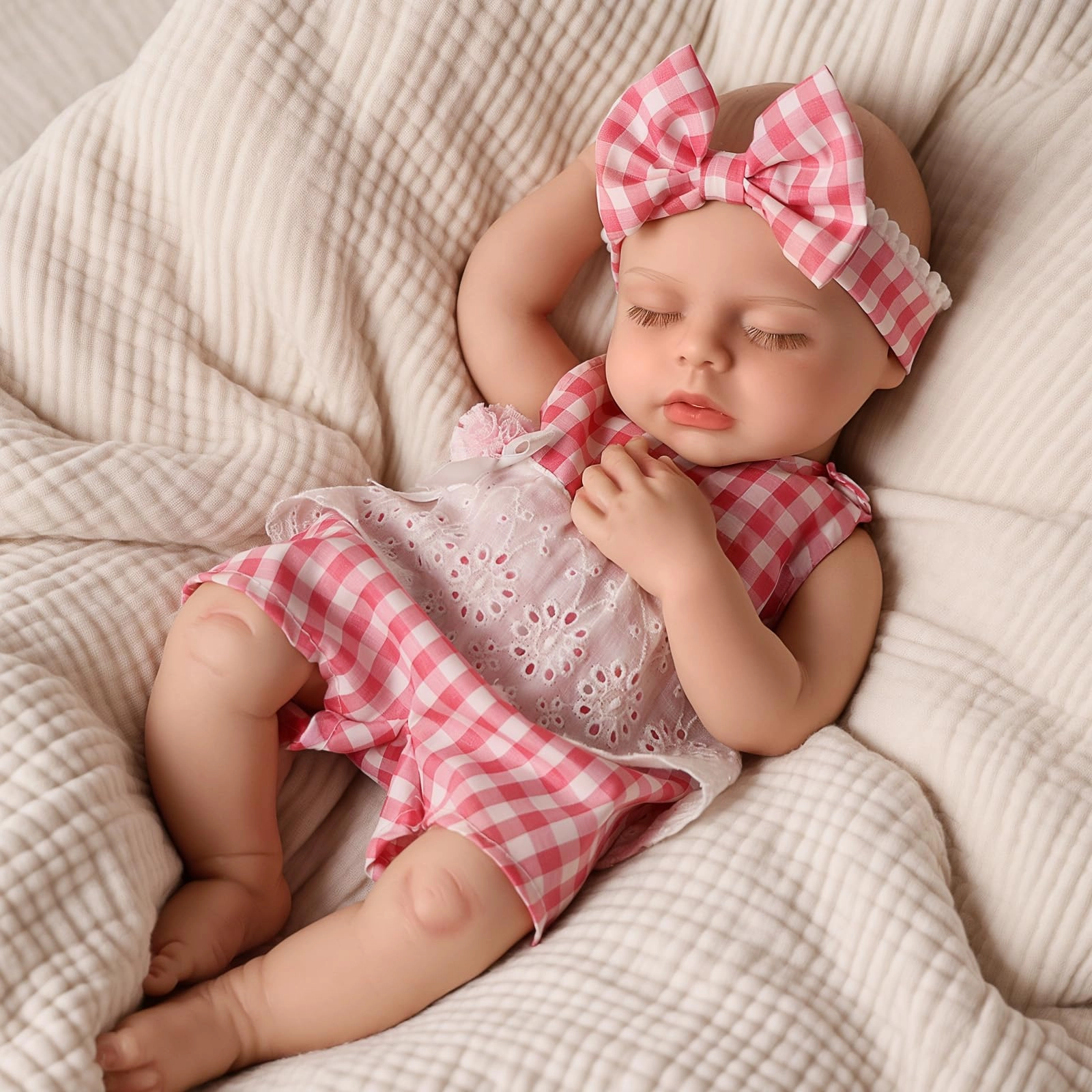 BABESIDE Reborn Baby Doll - 16 inch Full Body Silicone Newborn Girl