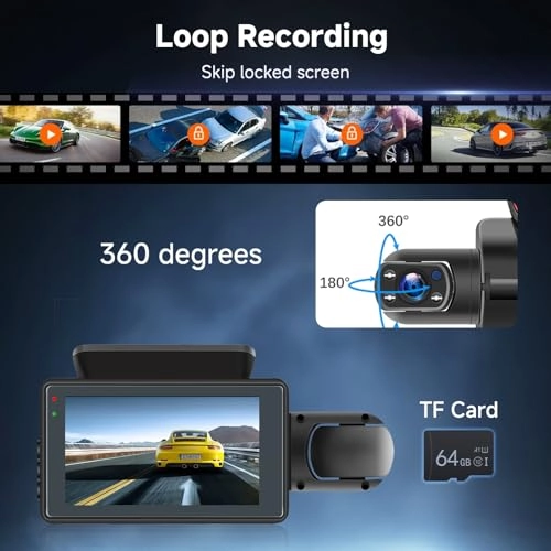 1440P Dual Dash Cam