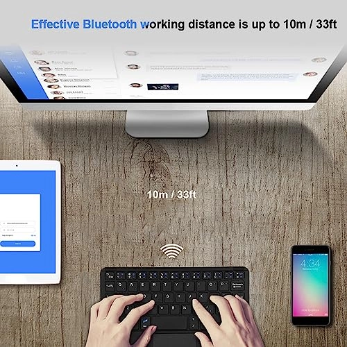 Ultra-Slim Bluetooth Keyboard - Wireless