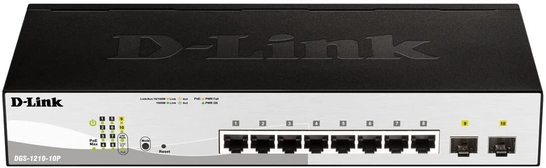 DGS-1210-10P 10-ports