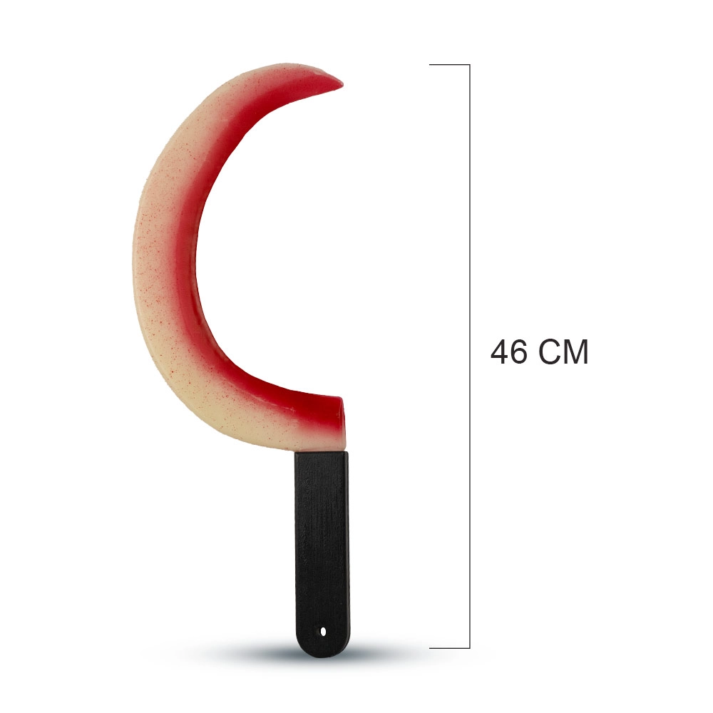Scary Halloween Novelty Fake Sickle - 46 cm