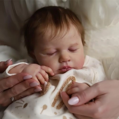 Reborn Baby Doll - 22 inch Silicone Girl Ages 3+ Gift Set