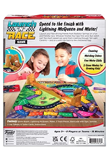 Launch ‘N’ Race Game - English 3 years and up 1 piece(s)