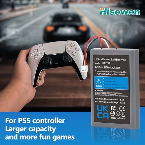 PS5 Controller Battery - Wireless Sony Playstation 5 PS5