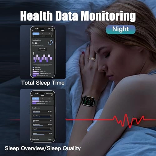 Smart Ring - Heart Rate Blood Oxygen Sleep