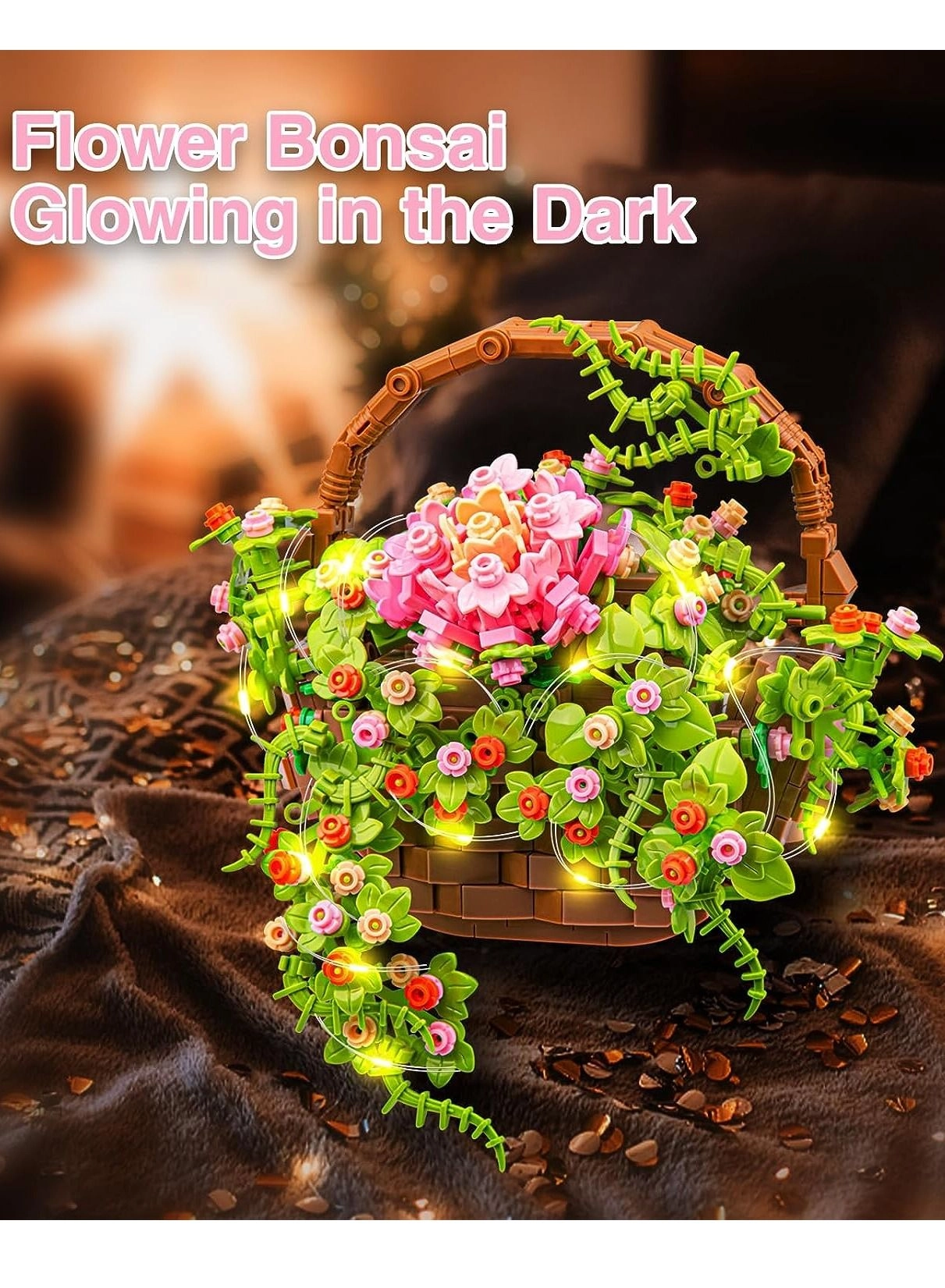 Flower Bouquet Building Blocks - Flowers 691 pcs