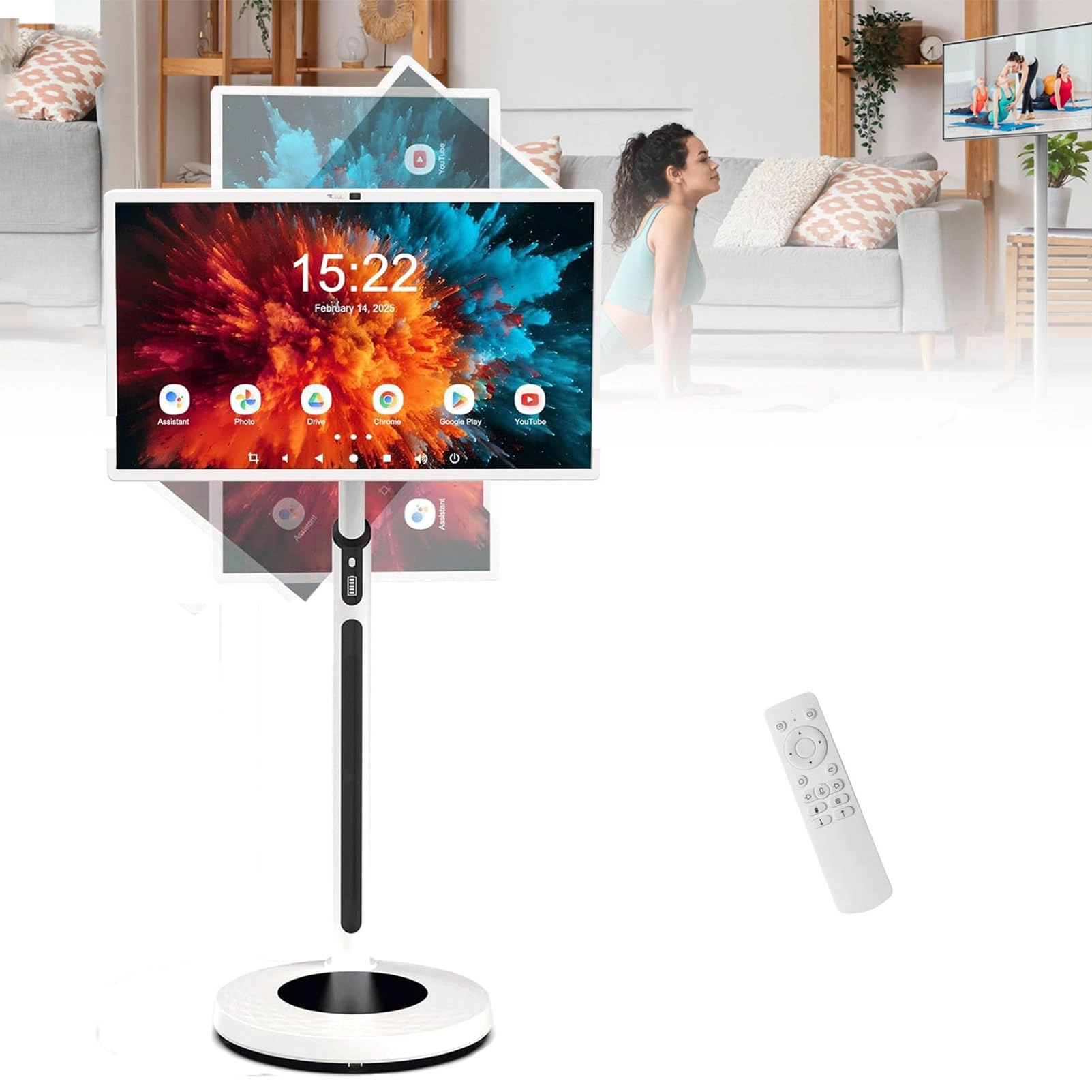 Portable Standing TV - 1080P 32 Inches