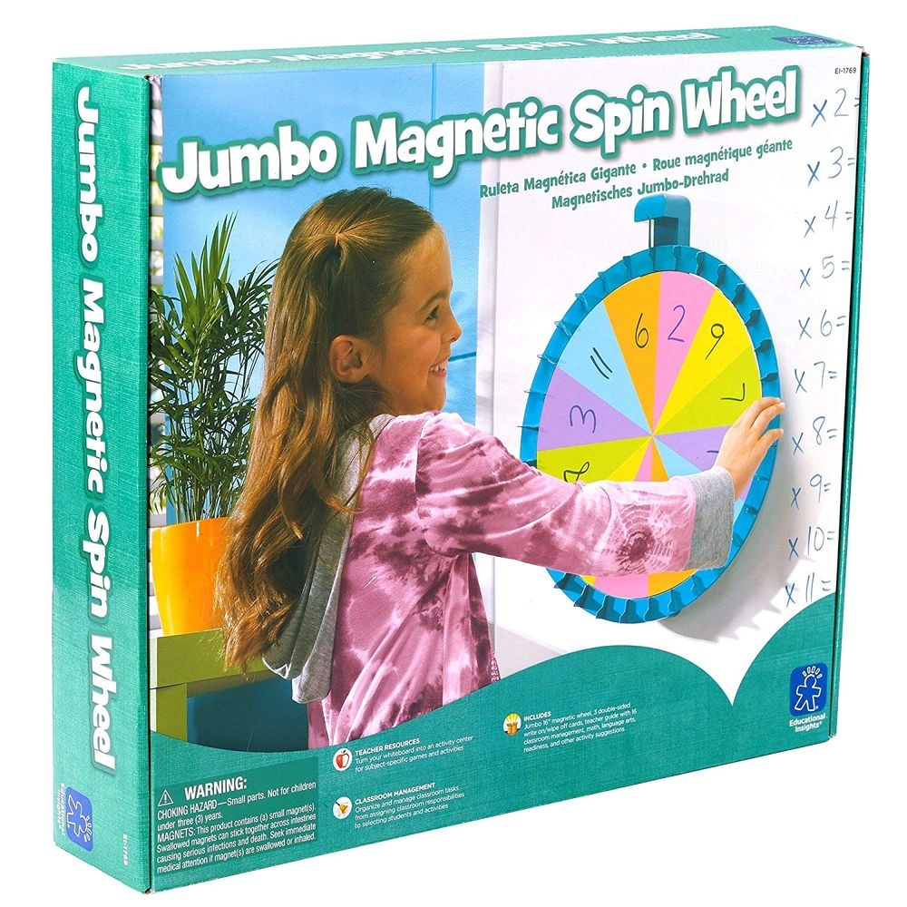 Jumbo Magnetic Spin Wheel - Suitable for 3 years & above