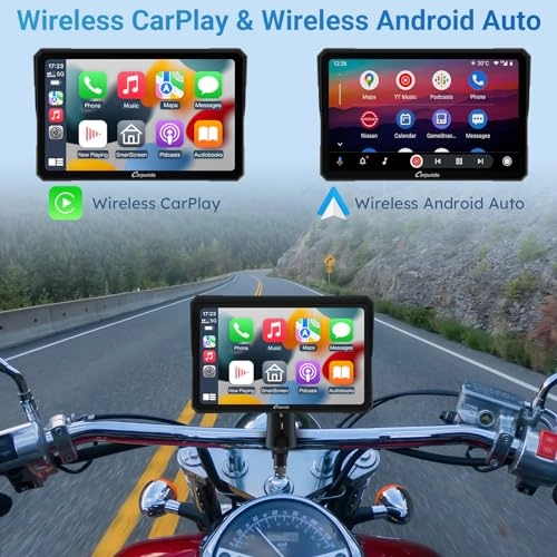 W702 for Motorcycles - 7 inch