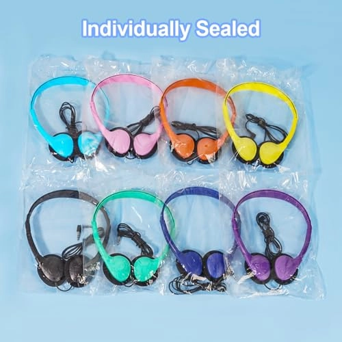 ZOE17 Wired Headphone 24 Pack