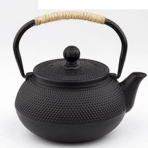Trottubin Cast Iron Kettle Teapot - Iron Ceramic Stainless Steel Copper Cast Iron 1200 ml