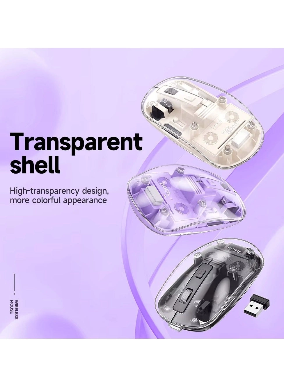 GM29 Mysterious Dual-Mode Silent Mouse - Wireless