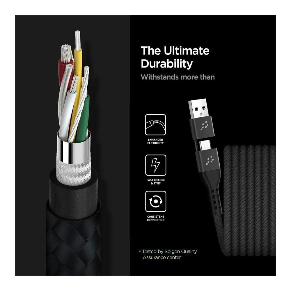 2-In-1 Type-C To Type-C And USB Cable Type-C to USB 1m