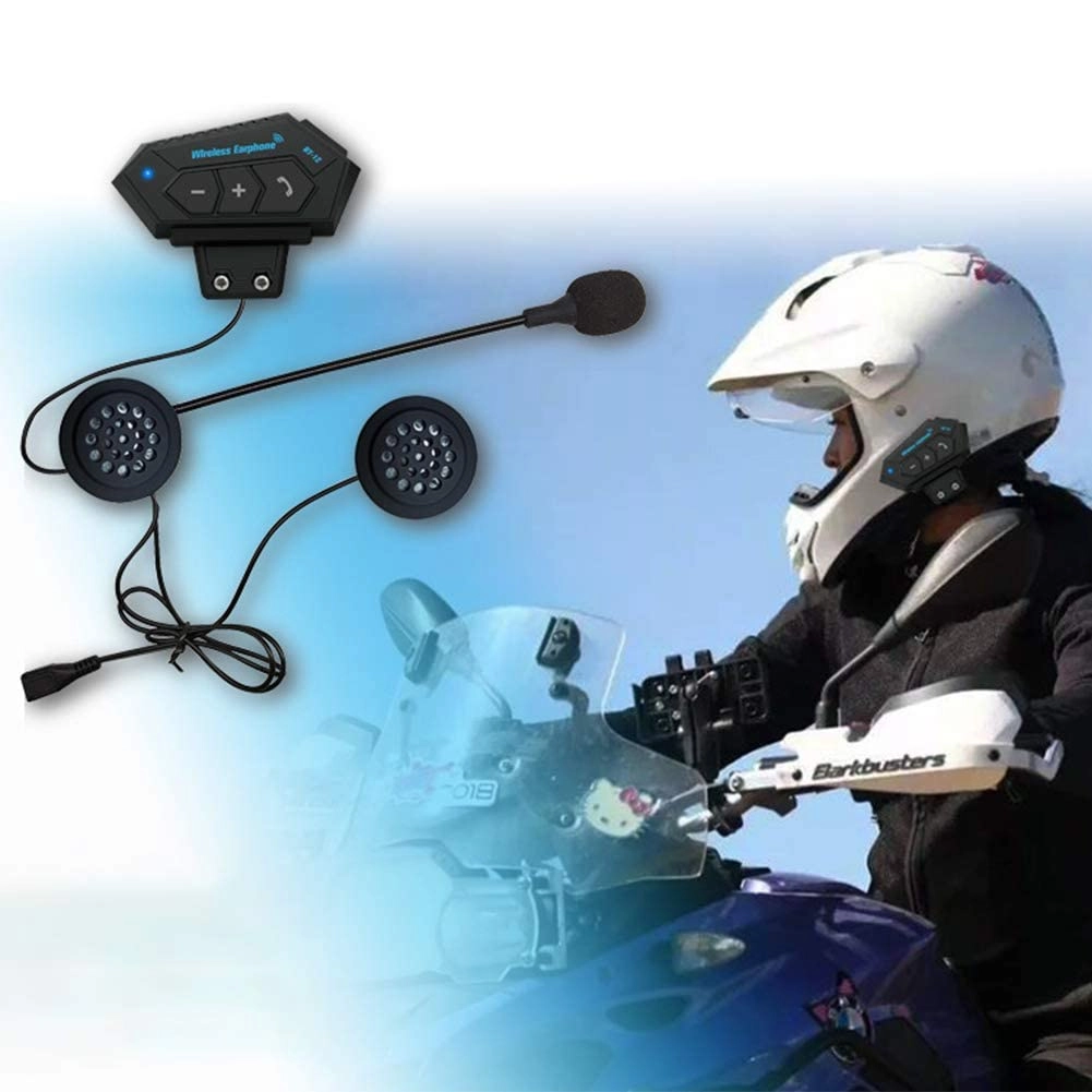 Drumstone Motorcycle Helmet Bluetooth Headset - In Ear