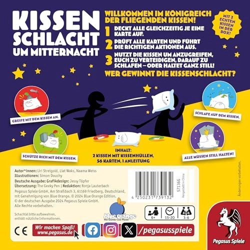 Cushion Battle at Midnight (German)