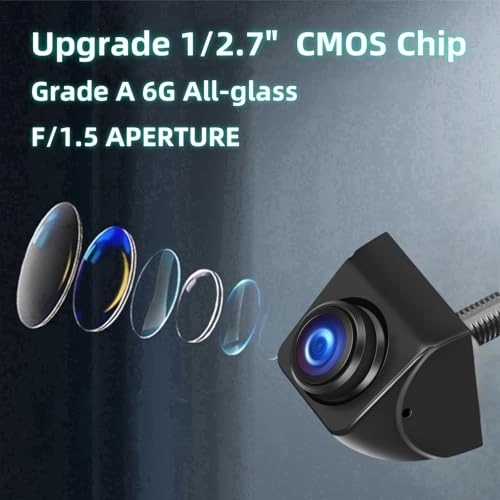 HD Rear View Backup Camera - Night vision 720P