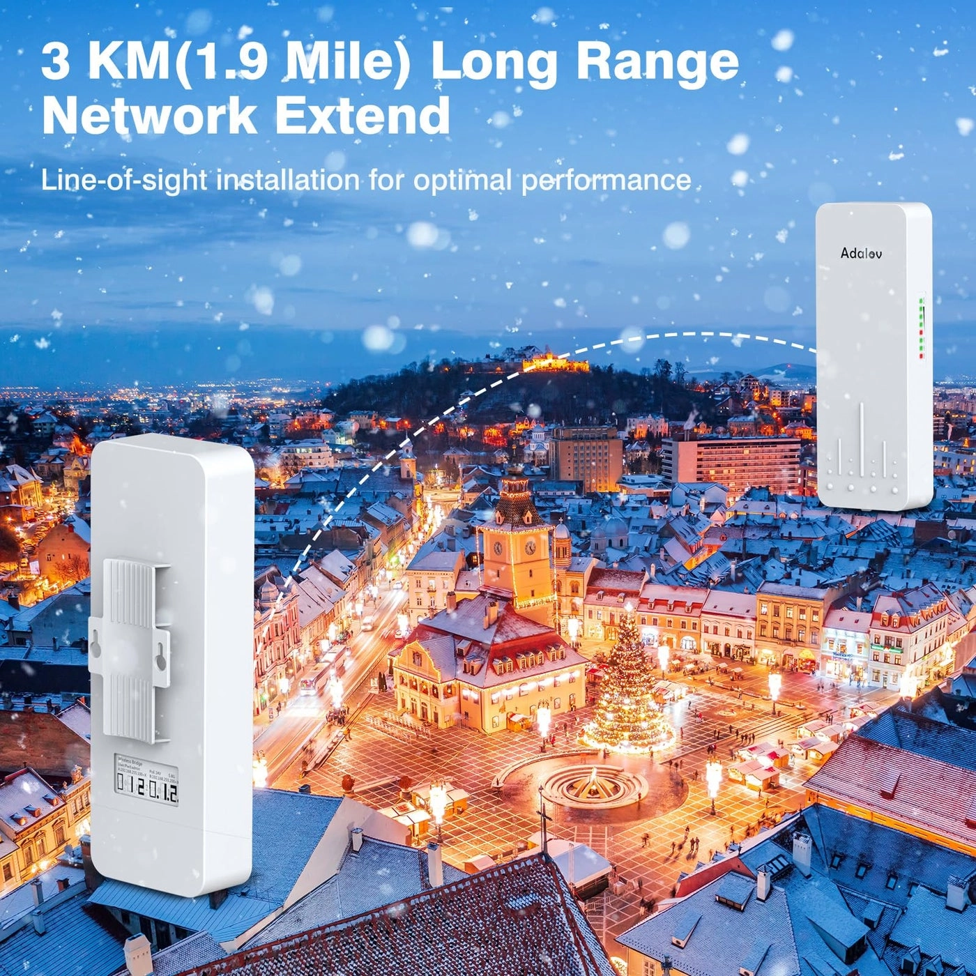 CPE660 - 3KM 5.8G 14dBi