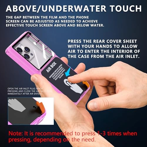Waterproof Mobile Phone Case - 6.9 Inch Universal Fit IP68
