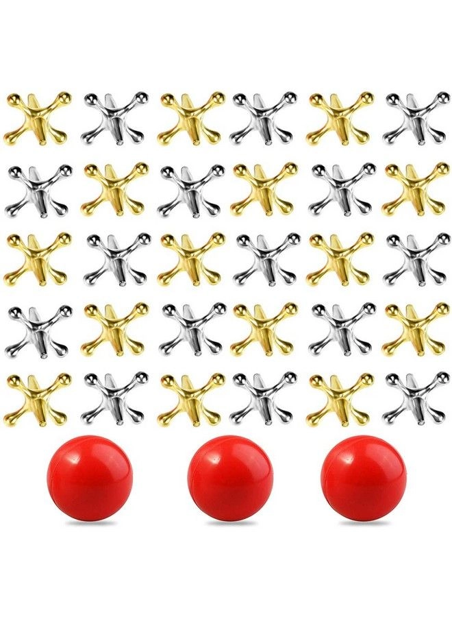 Neo LOONS Retro Metal Jacks - 3 Sets Kit Kids And Adult