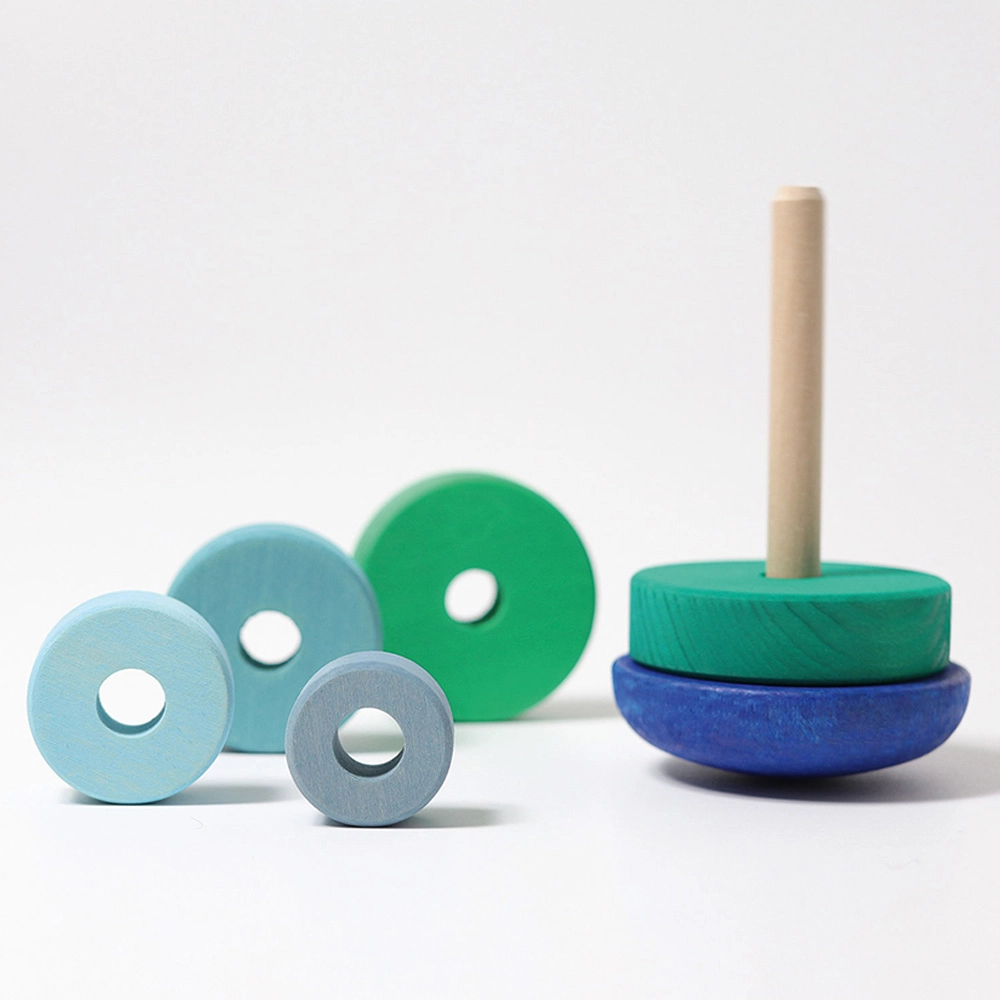 Wobbly Stacking Tower - Suitable for 1 year and above 5 pieces