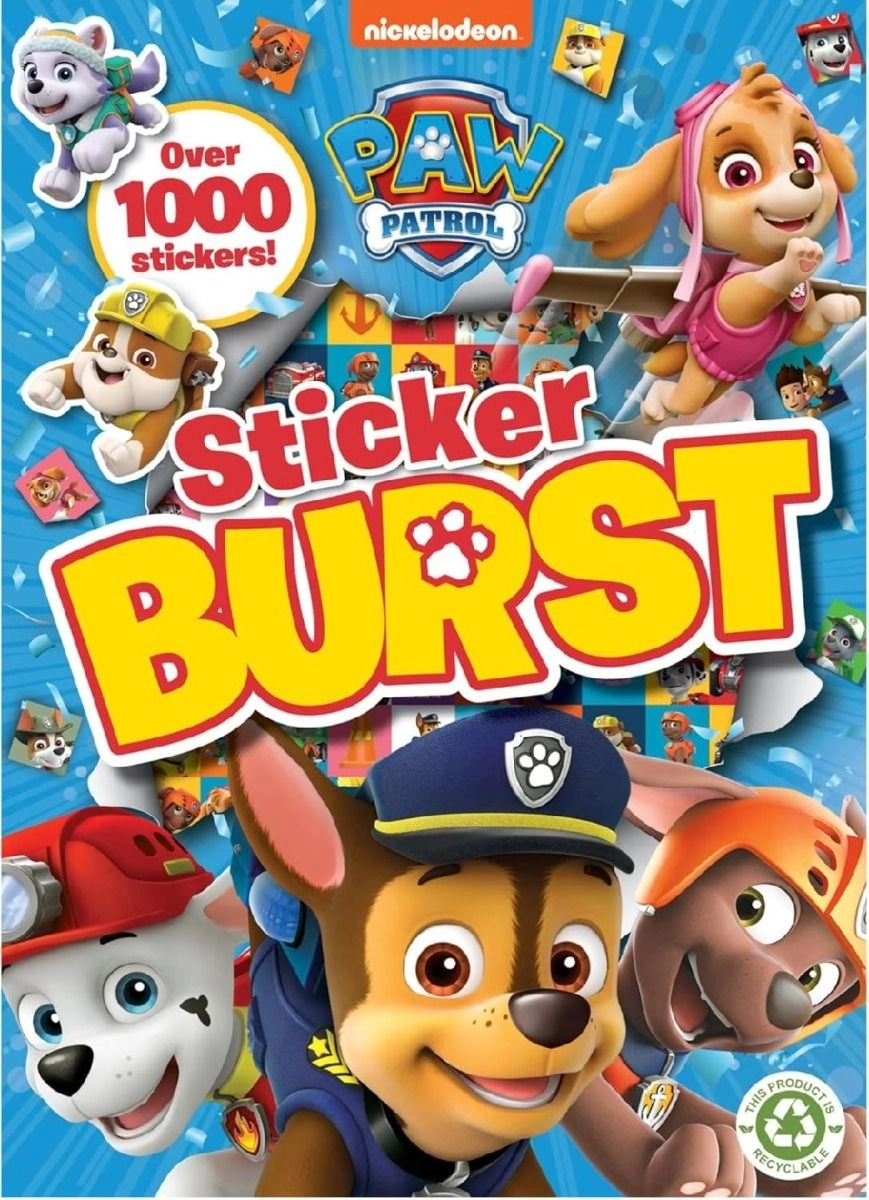 Alligator Paw Patrol Sticker Book 24 pages 1000 pcs