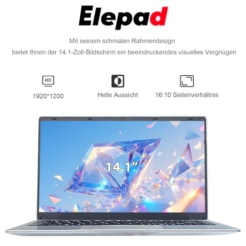 J4105 - 14.1'' Celeron 6GB DDR4 256GB SSD