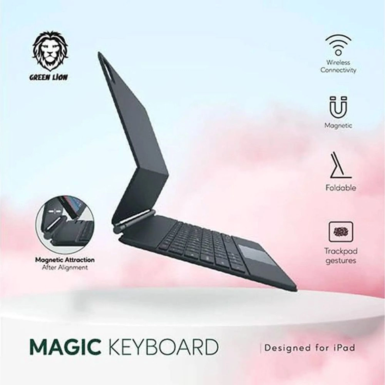 Magic Keyboard for iPad 10.9 10th Generation 2022 - Arabic & English