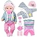 Realistic Baby Doll - 12 Inch Outfits Feeding Accessories Ages 3+